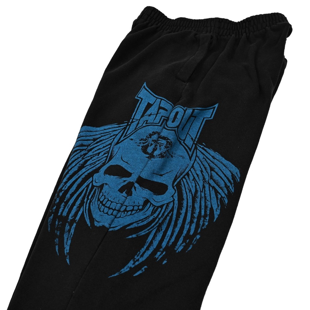 Tapout Sweatpants Adult Small Skull Affliction UFC Black MMA Sweats Logo